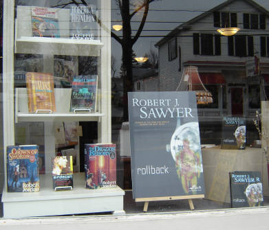 Bookshop Window Display. Window display, with great