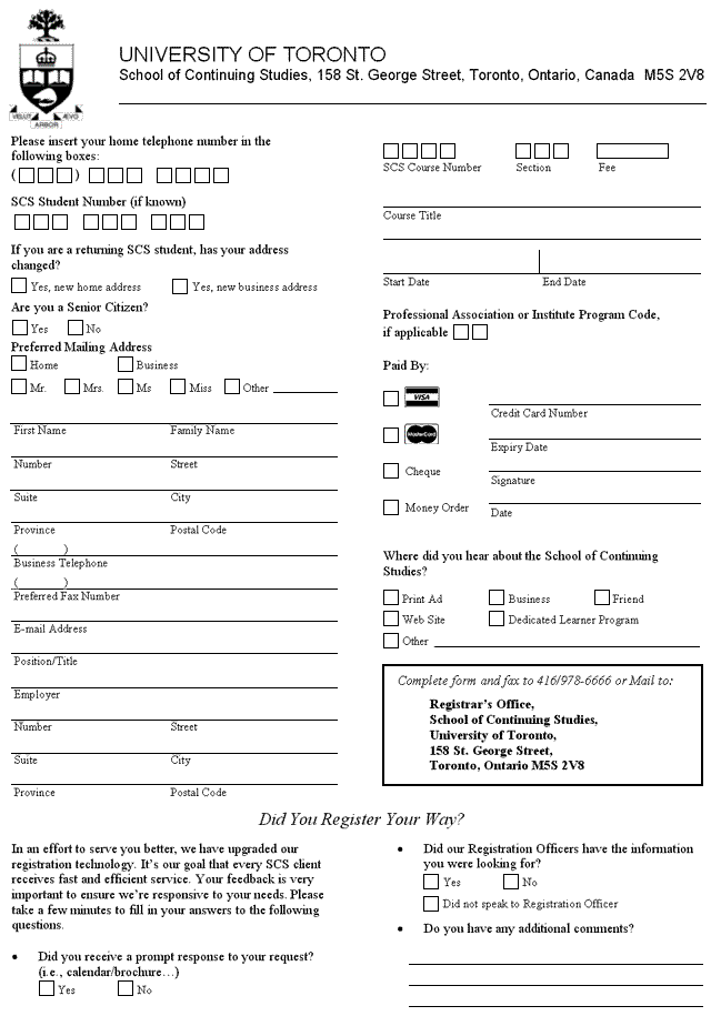 [Registration Form]